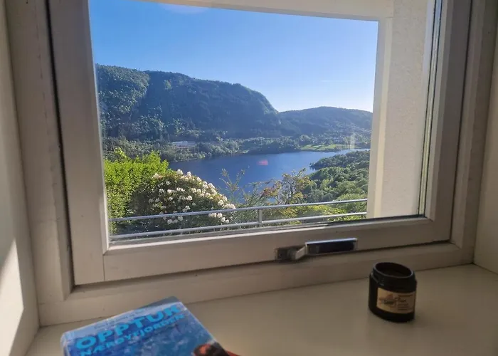 Cozy Flat With View And 15 Min From * 베르겐